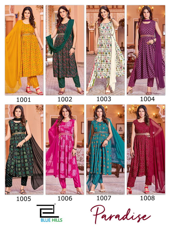 Paradise By Blue Hills Readymade Salwar Suit Catalog